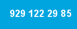 929 122 29 85